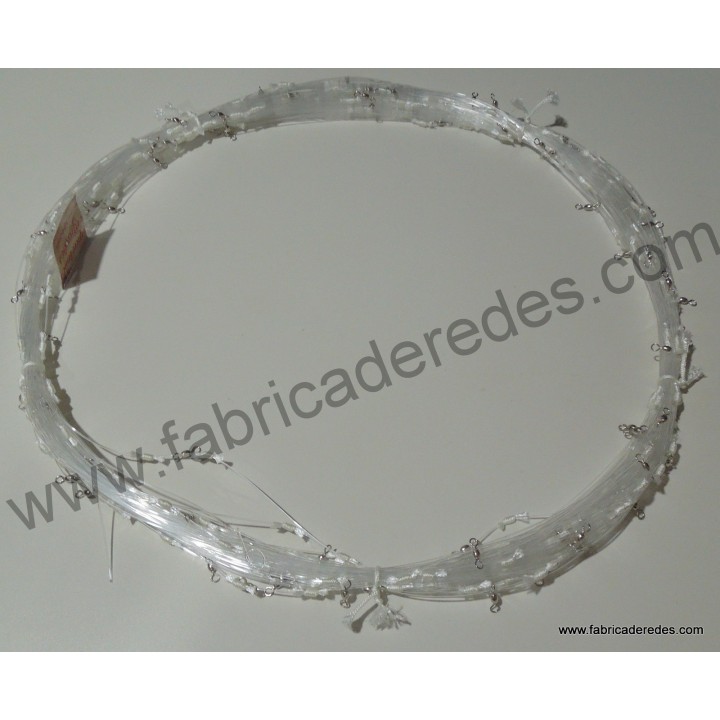 LANGLEINE Hank mit 100 Wirbeln in 100 Metern zu je 1 Meter