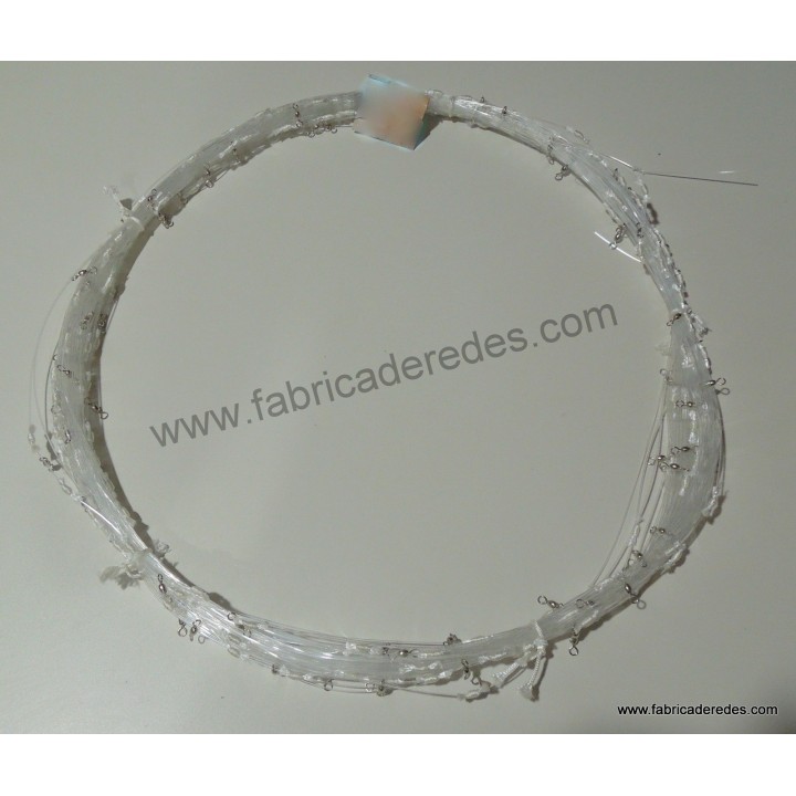Longline hank with 70 swivels in 100 meters and 090 monofilament