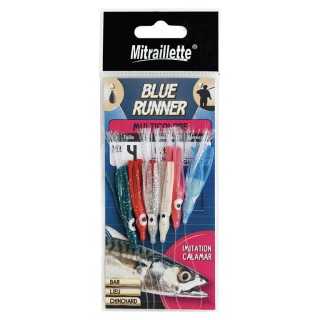 BLUE RUNNER 6 anzuelos nº4 0.45MM