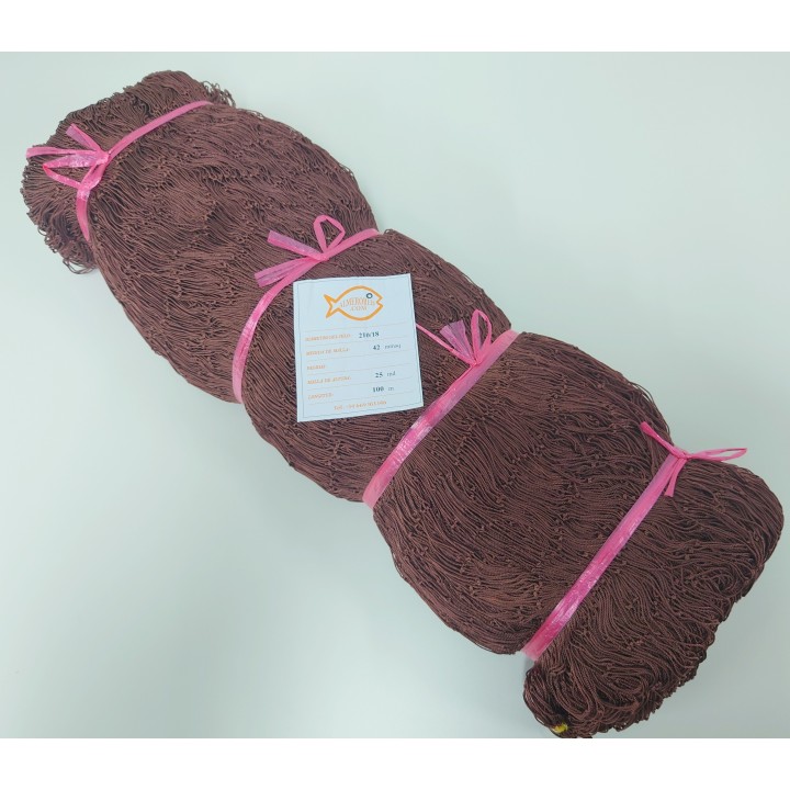 DOUBLE KNOT multifilament nylon nets 210/18