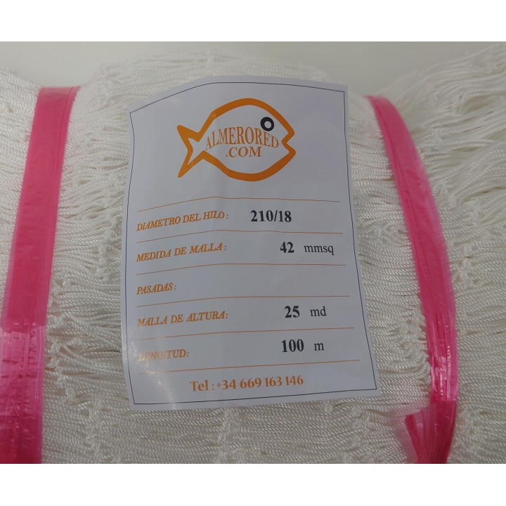 Filets nylon multifilaments DOUBLE KNOT 210/18