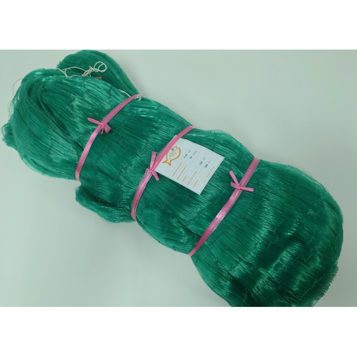 Rede 0,40mm x 50mmsq x 150md x 100mts Verde