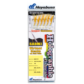 SABIKI GOLD FISH SKIN HOLOGRAPHIC EX111