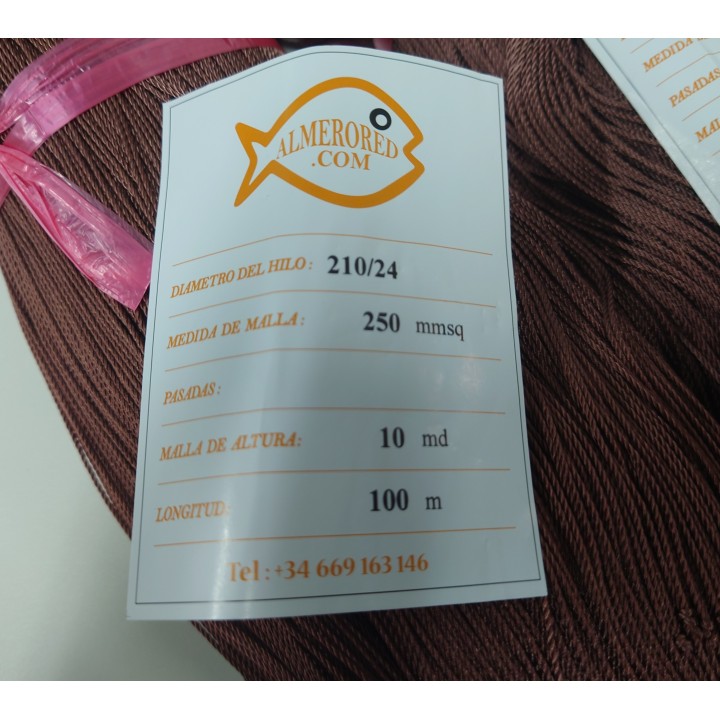 210/24 x 250 mm x 10 md x 100 m Braun