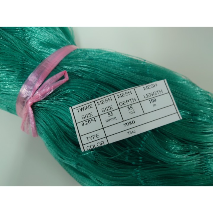 Multimonofilamento-Netzwerk von 3,6pasas und 35 Maschen Tiefe