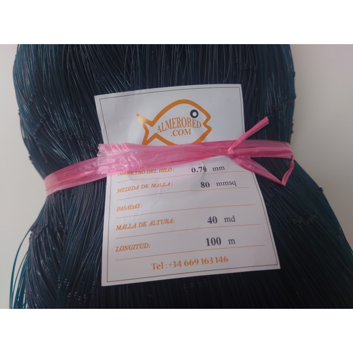 Netz 0,70 mm x 80 mm x 40 m x 100 m GRÜN