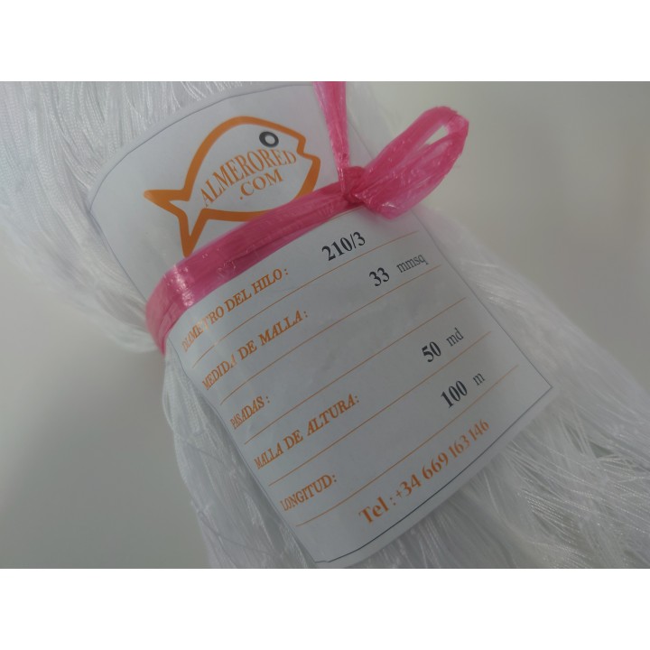 Red 210/3 x 33mm x 50md x 100mts