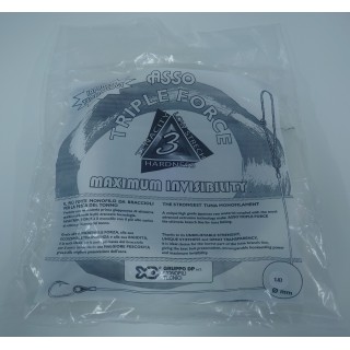 Knäuel Asso Triple Forza 147 mm x 1000 m, transparent