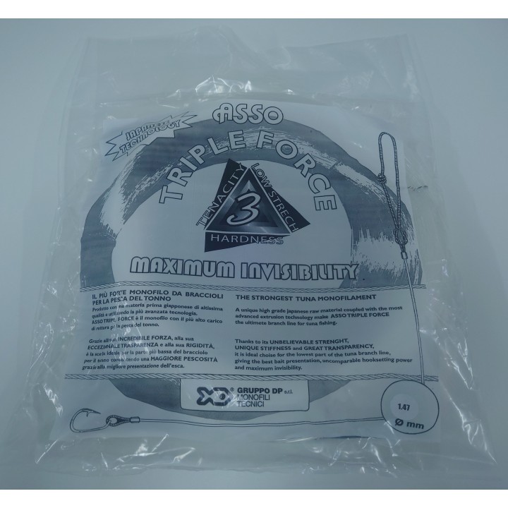 Matassa asso tripla forza 147mm x 1000mt Trasparente