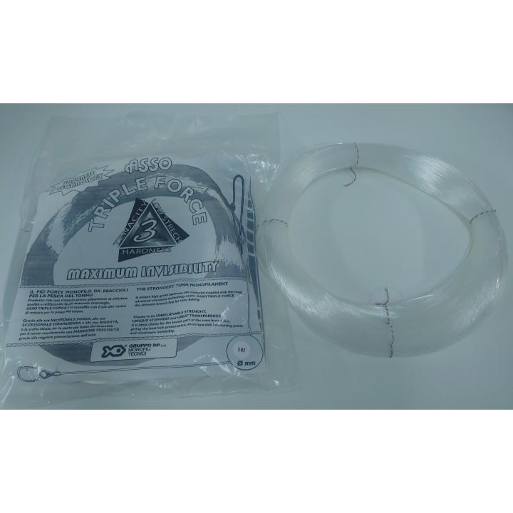 Matassa asso tripla forza 147mm x 1000mt Trasparente