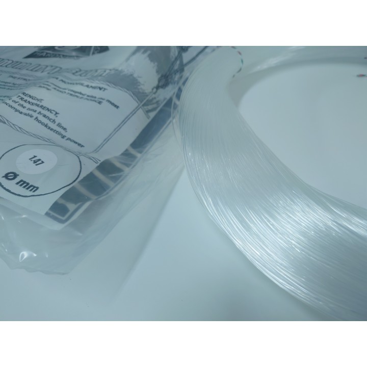 Knäuel Asso Triple Forza 147 mm x 1000 m, transparent