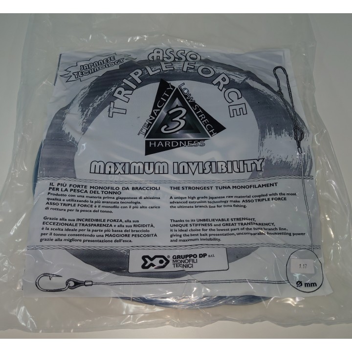 Asso triple forza 117mm x 1000mts