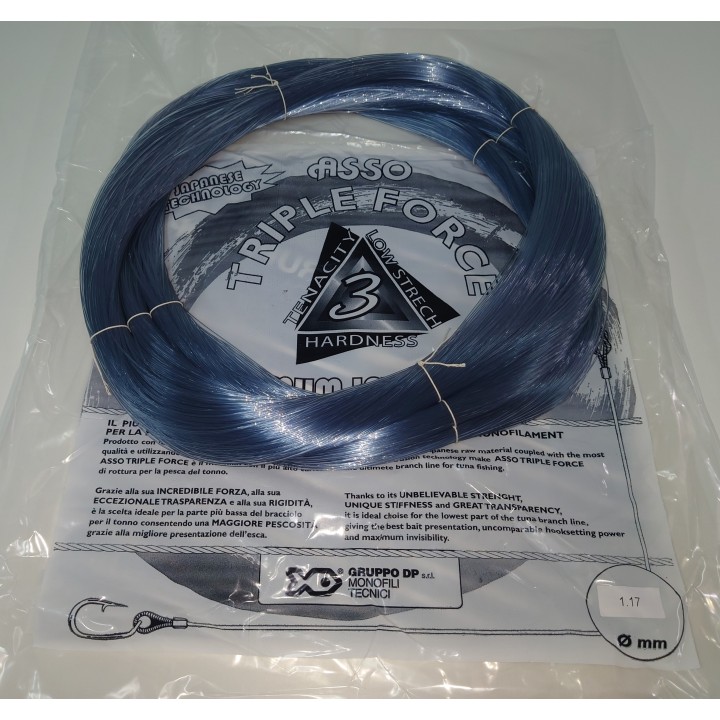 Asso triple forza 117mm x 1000mts