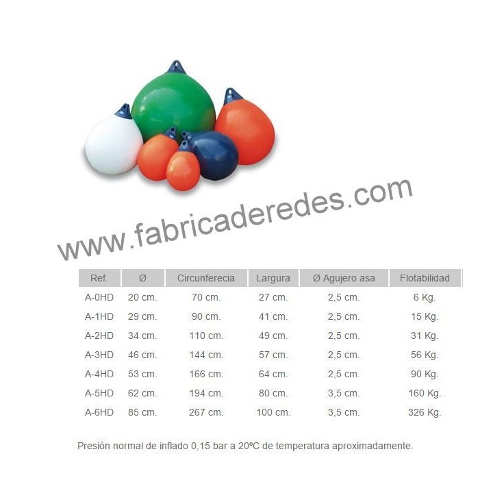 Buoys with handle A-HD orange flou- Buy now of the best quality.