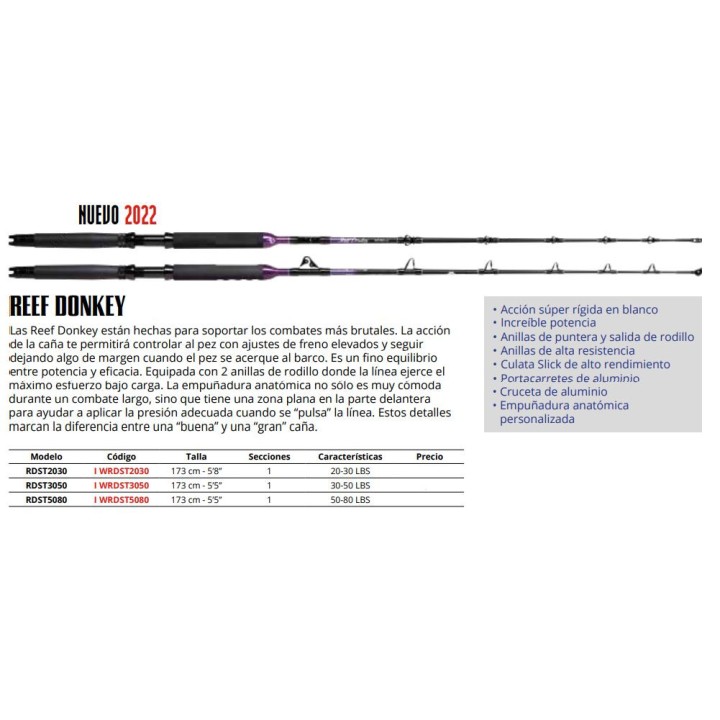 WILLIAMSON REEF DONKEY 1,73 METRI