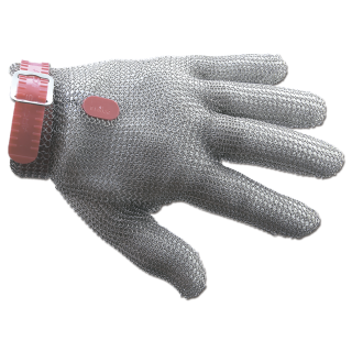 GANT DE PROTECTION EN ACIER INOXYDABLE COULEUR ROUGE TAILLE 3-M