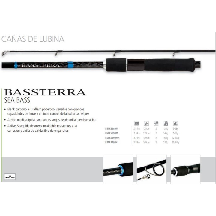 Bassterra Sea Bass SALTWATER SPINNING