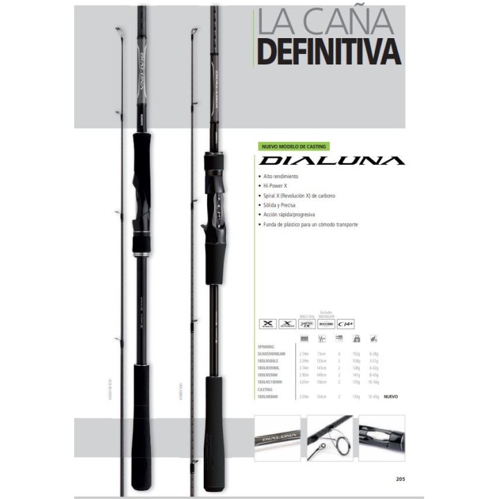 Dialuna Spinning costiera