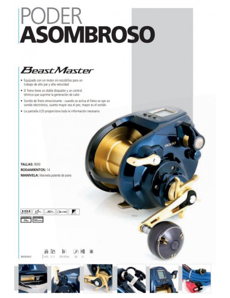 Shimano BM9000A BeastMaster Electric Reel
