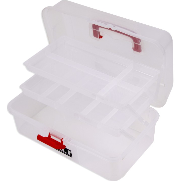 CAJA MALETA TRANSLÚCIDA 10D KALI