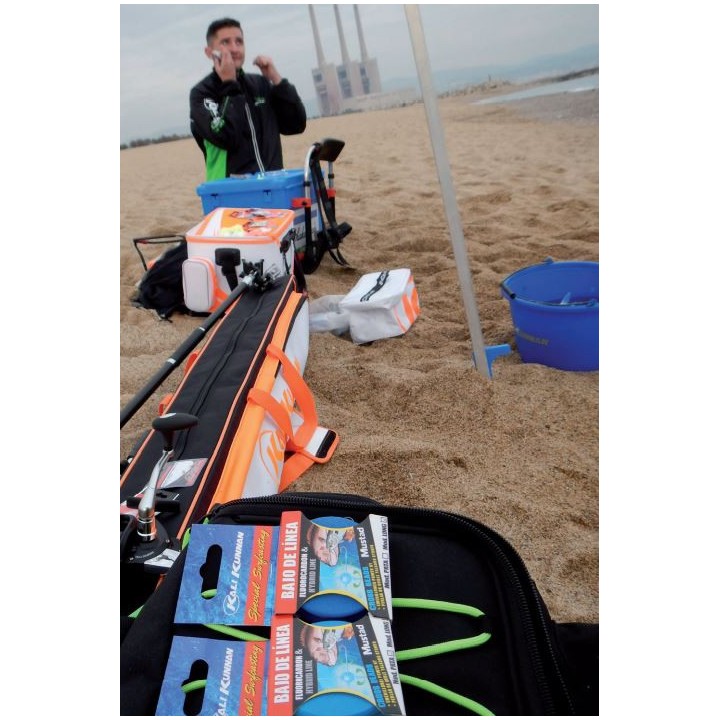 BAJO LONG FLUOROCARBON (2 anzuelos)