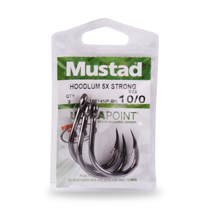 HOODLUM® LIVE BAIT HOOK - MUSTAD 5X FORTE