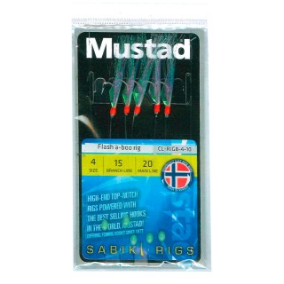 Mustad sabiki FLASH A-BOO RIG (5 ami)