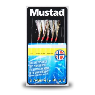 The Sabiki MUSTAD Rainbow Flasher (5 hooks)