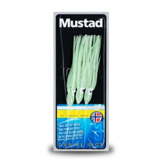 MUSTAD Polpo Bagliore VERDE (3 unità)