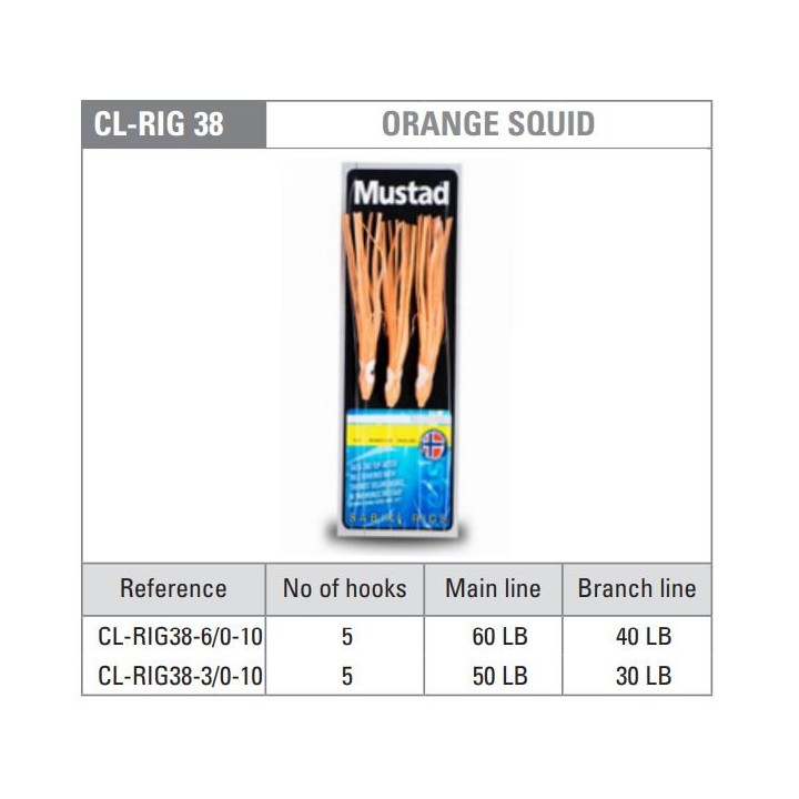 Mustad Orange Babykraken (3 Stück)