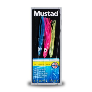 Mustad pulpitos multicolor 3 colores