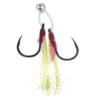 Ganchos Mustad LIGHT DOUBLE JIGGING ASSIST RIG