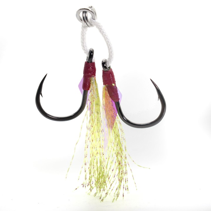 Mustad LIGHT DOUBLE JIGGING ASSIST RIG