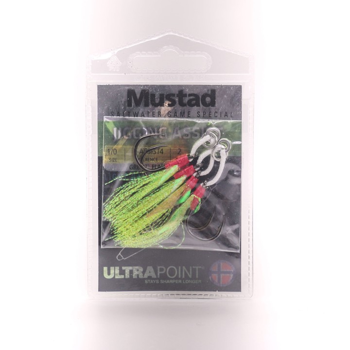 Ganchos Mustad LIGHT DOUBLE JIGGING ASSIST RIG