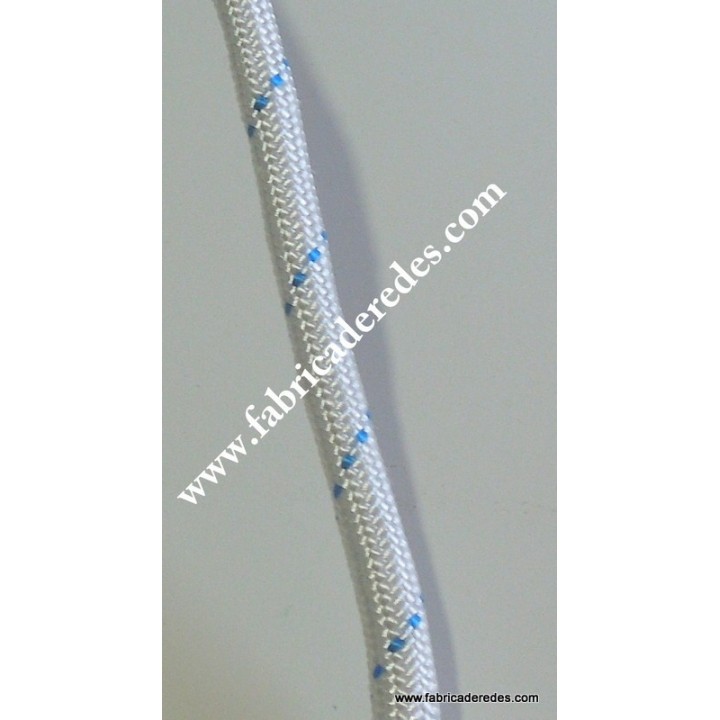 Corde en nylon tressée pour le nautique et l'ancrage.