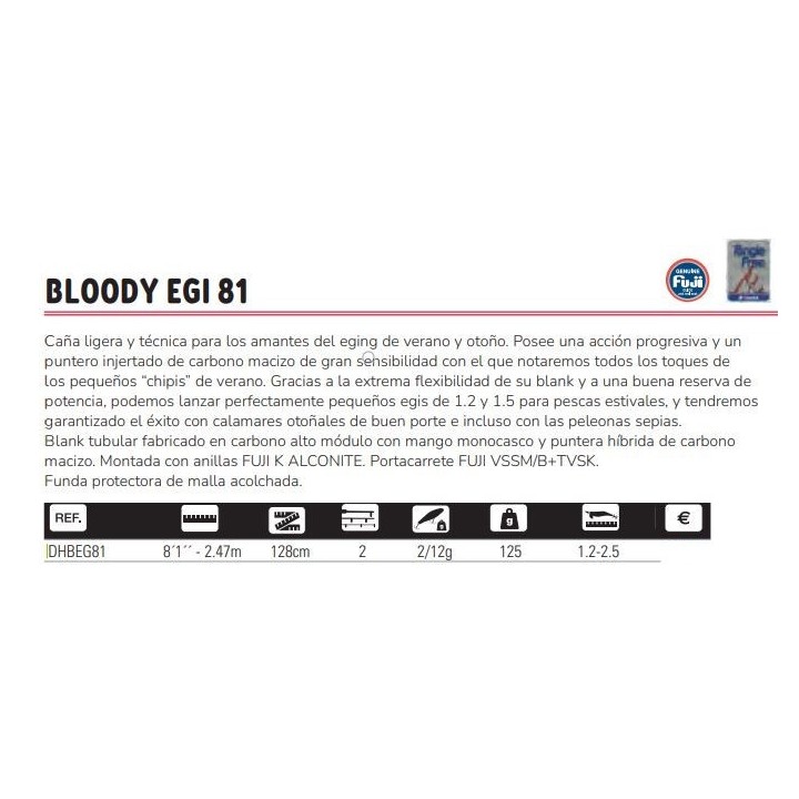 Hart BLOODY EGI 81 2,47 Meter