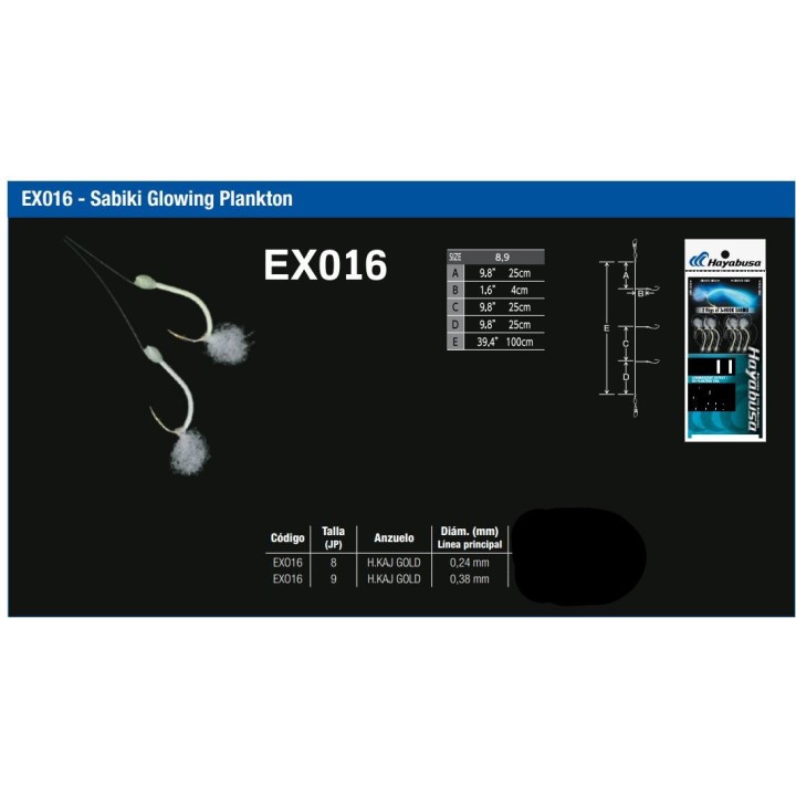 EX016 – Sabiki leuchtendes Plankton