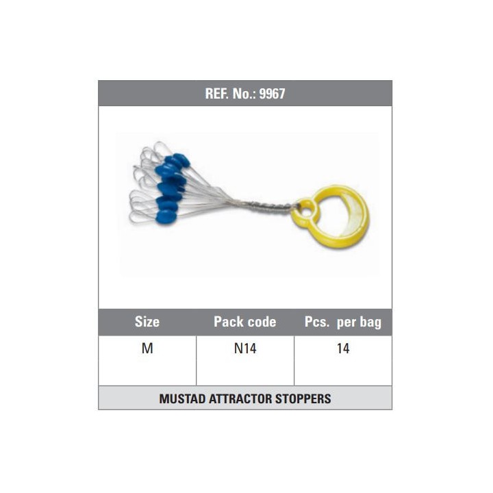 9967 TAPPI ATTRATTORI MUSTAD