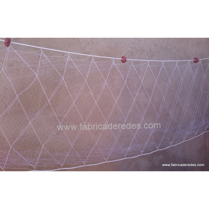 Trammel de camarão 9,5 passas