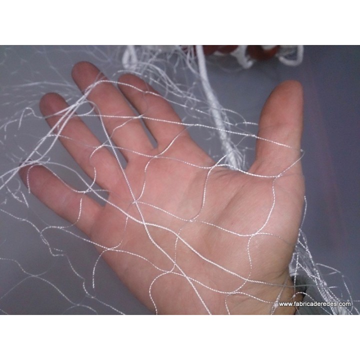 Trasmallo profesional 210/4 malla del 6/20 y cabo con alma de plomo.