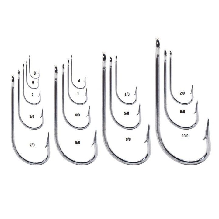 O’SHAUGHNESSY HOOK - STAINLESS STEEL 25 UNITÀ