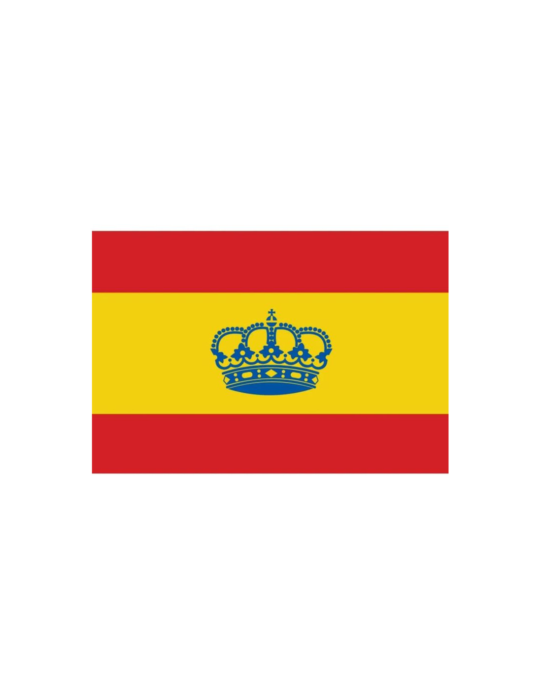 KLEBENDE spanische Flagge