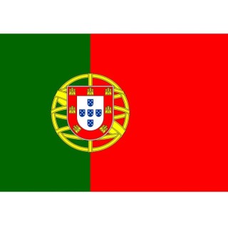 Bandeira de Portugal com escudo