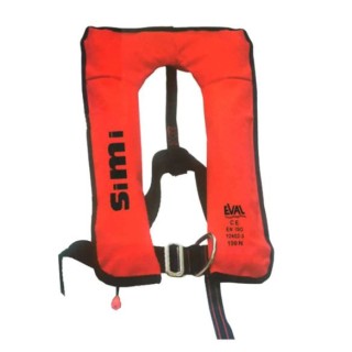 Gilet autogonfiabile 150N con imbracatura INOX