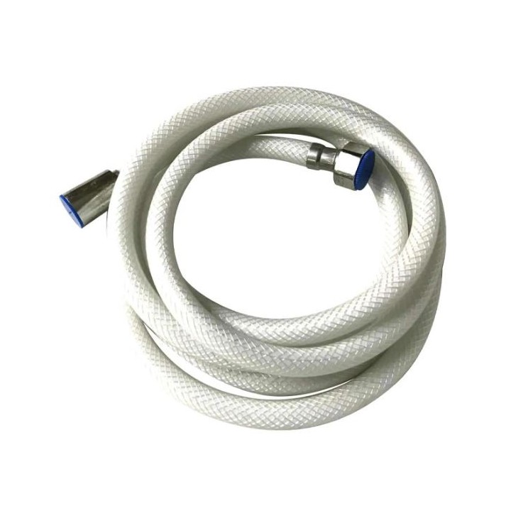 Manguera 2,50MTS PVC blanca para ducha