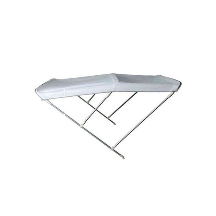 Tendalino bimini 3 archi in alluminio