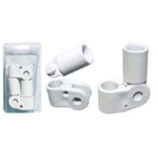 Kit flangia + terminale in Nylon