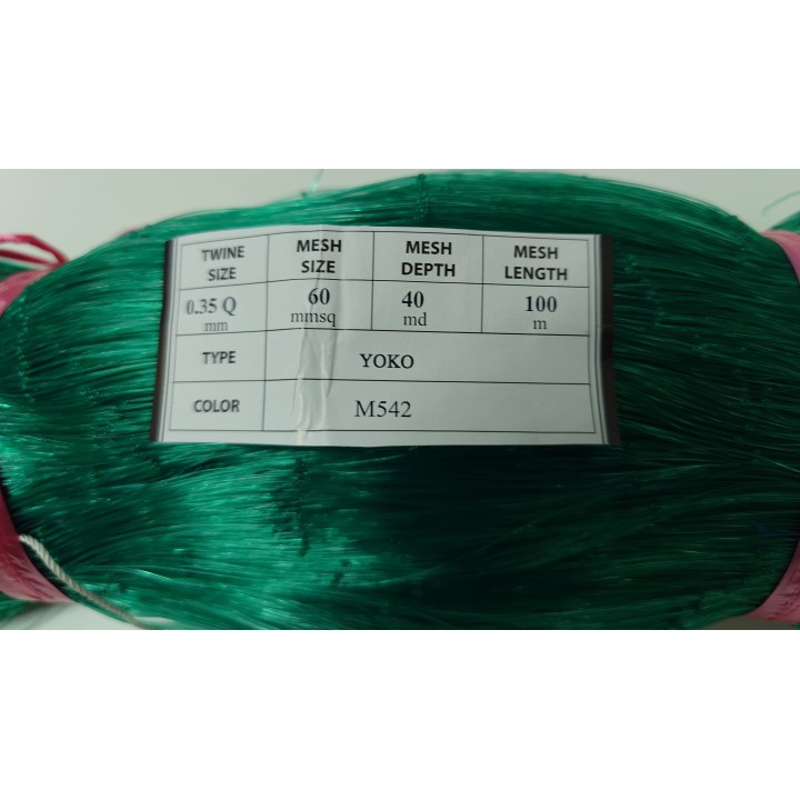 Rede 0,35mm x 60mmsq x 40mdx 100mts Verde