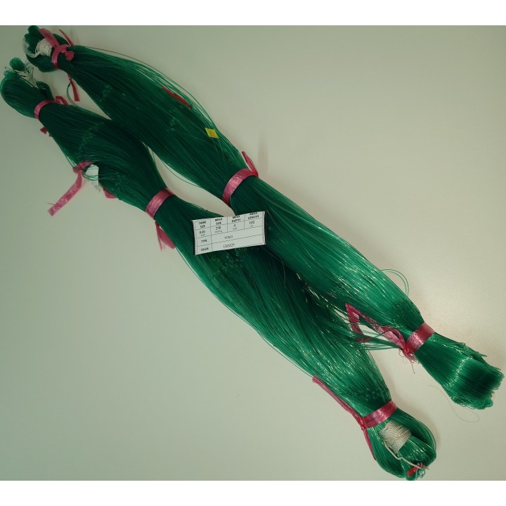 Filet 0.60mm x 250mmsq x 4md x 100 mts Vert
