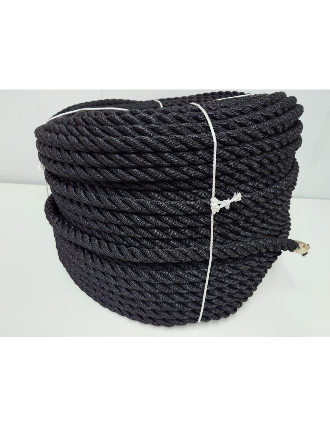 Nylon rope 20mm black